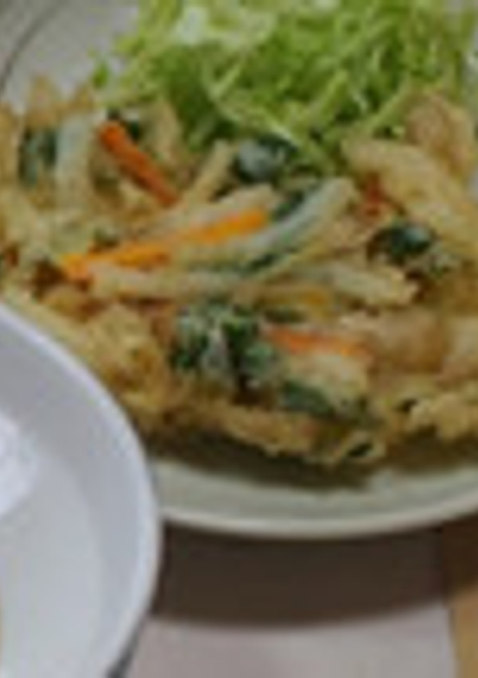 落花生とエビのかき揚げ-レシピのメイン写真