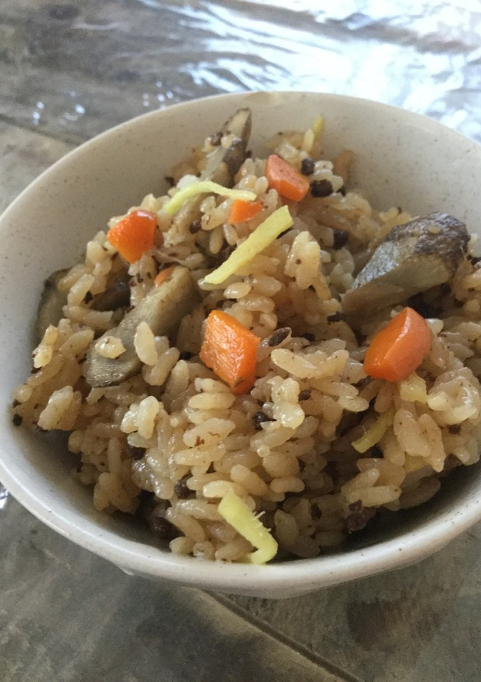 超簡単！ごぼうと牛そぼろの炊き込みご飯-レシピのメイン写真