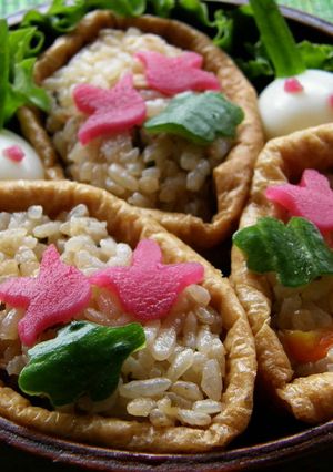 うずら卵で雪うさぎ（お弁当☆お節にも）-レシピのメイン写真