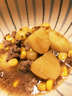 じゃがいもの味噌バター煮-レシピのメイン写真
