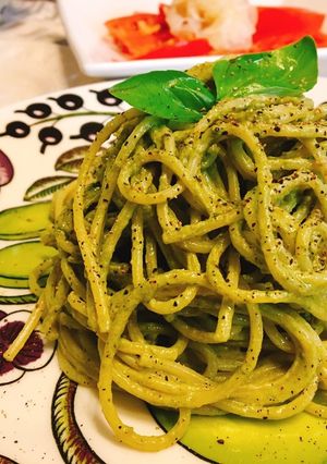 ジェノベーゼ冷製パスタ♡-レシピのメイン写真