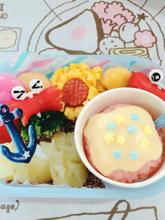 簡単キャラ弁♪☆アイスクリームカップ☆-レシピのメイン写真