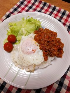 簡単♪ミートソースランチ♥-レシピのメイン写真