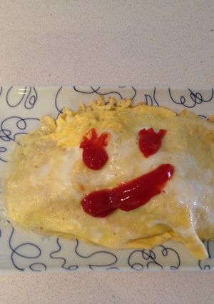 Omelet-rice-レシピのメイン写真