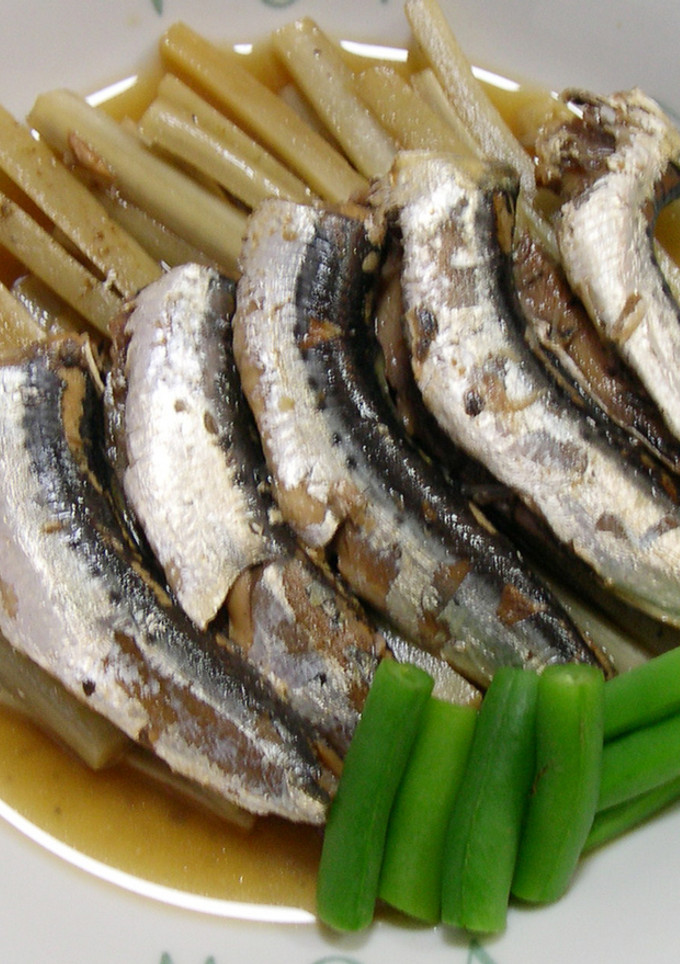 いわしとごぼうのさっぱり煮-レシピのメイン写真