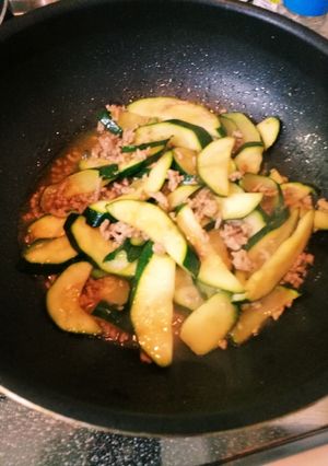 麻婆ズッキーニ-レシピのメイン写真