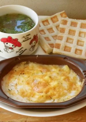 冷凍グラタンでランチを！-レシピのメイン写真