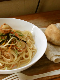 ほたてのスパゲッティ♪和風です!-レシピのメイン写真