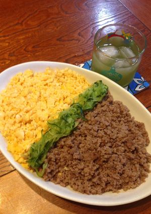簡単 そぼろ丼 お弁当にも！二色丼-レシピのメイン写真