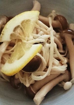 きのこのレモン酢あえ-レシピのメイン写真