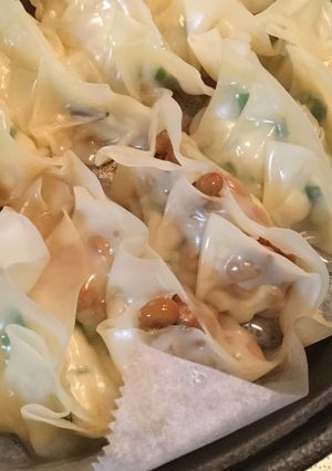さっぱり！納豆と夏野菜の鶏肉餃子-レシピのメイン写真