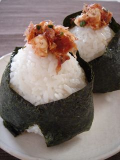 おかかクリームチーズ♥おにぎり-レシピのメイン写真