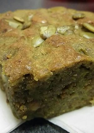 低糖質。大豆粉でナッツ&抹茶のマフィン-レシピのメイン写真