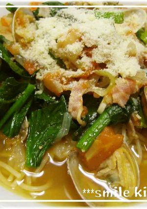 ✿海の旨みた~っぷりのスープパスタ✿-レシピのメイン写真