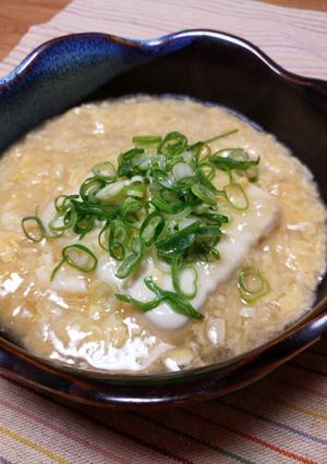 絹ごし豆腐♪玉子あんかけ♥-レシピのメイン写真
