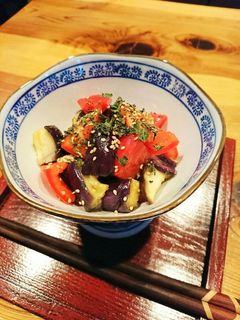茄子とトマトのお浸し-レシピのメイン写真
