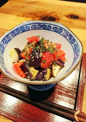 茄子とトマトのお浸し-レシピのメイン写真