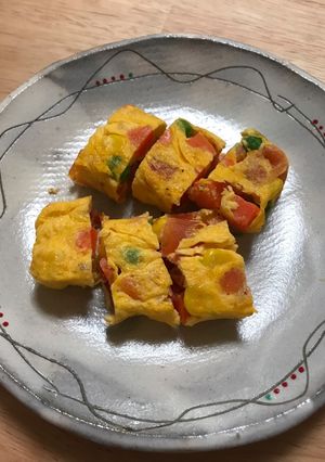 お子様用♡お野菜いっぱい玉子焼き-レシピのメイン写真
