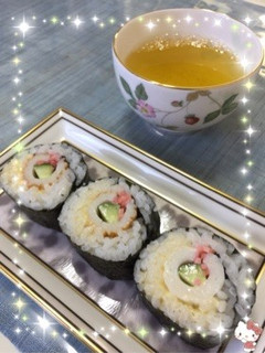 竹輪の太巻き〜(o˘◡˘o)♡-レシピのメイン写真