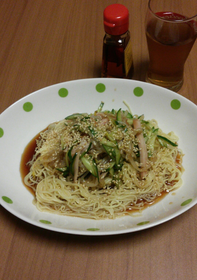 安くて簡単で美味しい。もやしの冷し中華-レシピのメイン写真