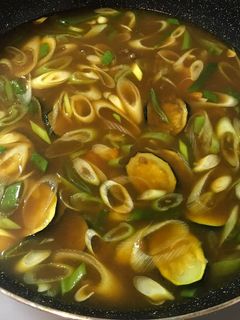 京風カレーうどん-レシピのメイン写真