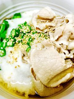 冷しゃぶとろろ蕎麦-レシピのメイン写真