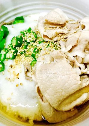 冷しゃぶとろろ蕎麦-レシピのメイン写真