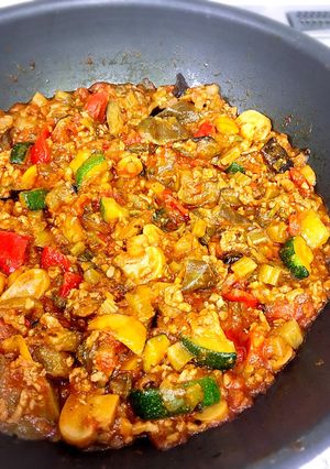 余ったミートソースで簡単ドライカレー-レシピのメイン写真
