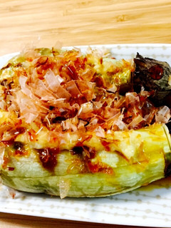 超簡単★絶品おつまみ!焼き茄子★-レシピのメイン写真