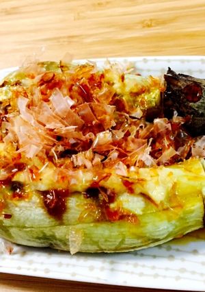 超簡単★絶品おつまみ!焼き茄子★-レシピのメイン写真