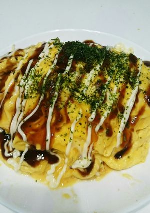 キャベツの豚バラチーズのふわふわ玉子-レシピのメイン写真