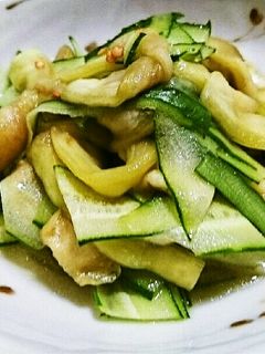 なすときゅうりのレモンポン酢和え-レシピのメイン写真