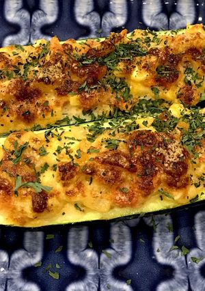 ズッキーニと玉ねぎとトマトのチーズ焼き-レシピのメイン写真
