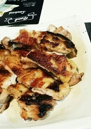 塩麹でしっとりキウイで柔かとりもも焼き-レシピのメイン写真