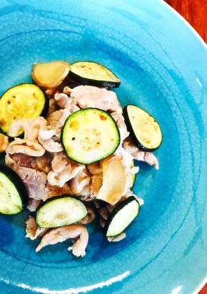 簡単☆ズッキーニと豚肉のさっぱりおかず-レシピのメイン写真