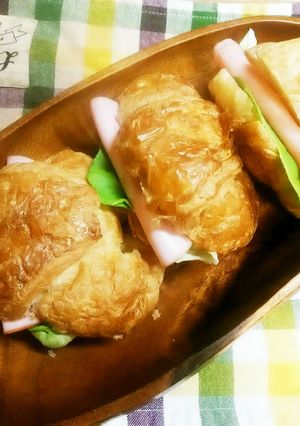 朝食やランチに！チーズマヨハムサンド♪-レシピのメイン写真