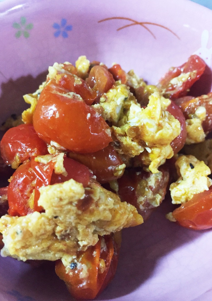 簡単 トマトと卵の炒め物-レシピのメイン写真