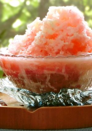 ☆沖縄のかき氷ぜんざい☆-レシピのメイン写真