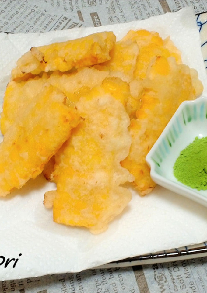 甘味が増し増し！とうもろこしの天ぷら！-レシピのメイン写真