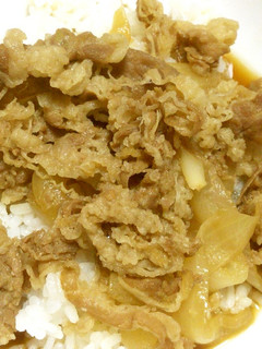 超楽々 お昼に簡単に牛丼 作ります-レシピのメイン写真