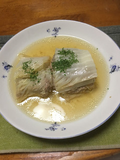 白菜と豚挽肉の重ね煮-レシピのメイン写真