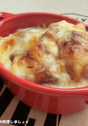 簡単5分★はんぺんのカレーグラタン-レシピのメイン写真
