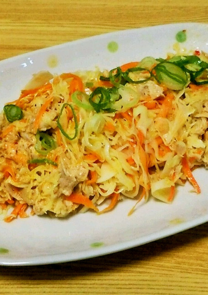 ツナマヨ中華風野菜炒め-レシピのメイン写真