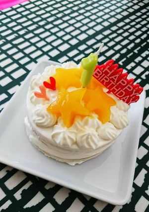 1歳のお誕生日に☆赤ちゃんケーキ-レシピのメイン写真