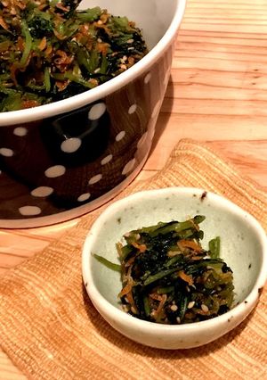 ＊大量消費＊三つ葉とあみえびのふりかけ-レシピのメイン写真