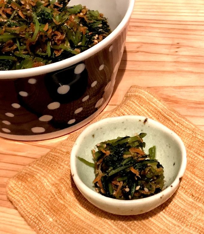 ＊大量消費＊三つ葉とあみえびのふりかけ-レシピのメイン写真