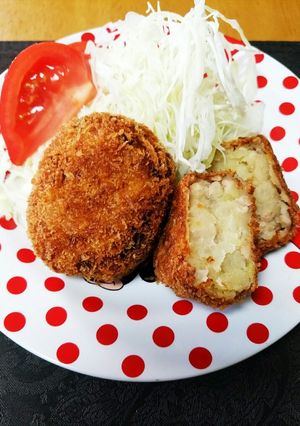簡単！素朴なコロッケ-レシピのメイン写真
