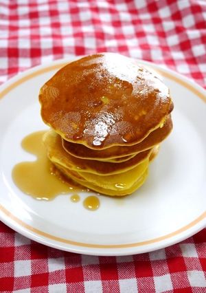 簡単！とうもろこし☆ホットケーキ-レシピのメイン写真