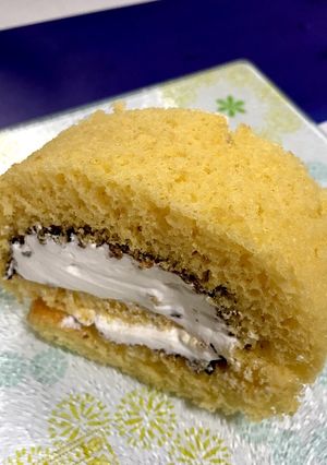 チョコ&ホイップのふんわりロールケーキ-レシピのメイン写真