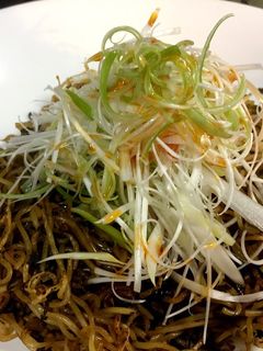 高菜のカリッとねぎ焼きそば。-レシピのメイン写真